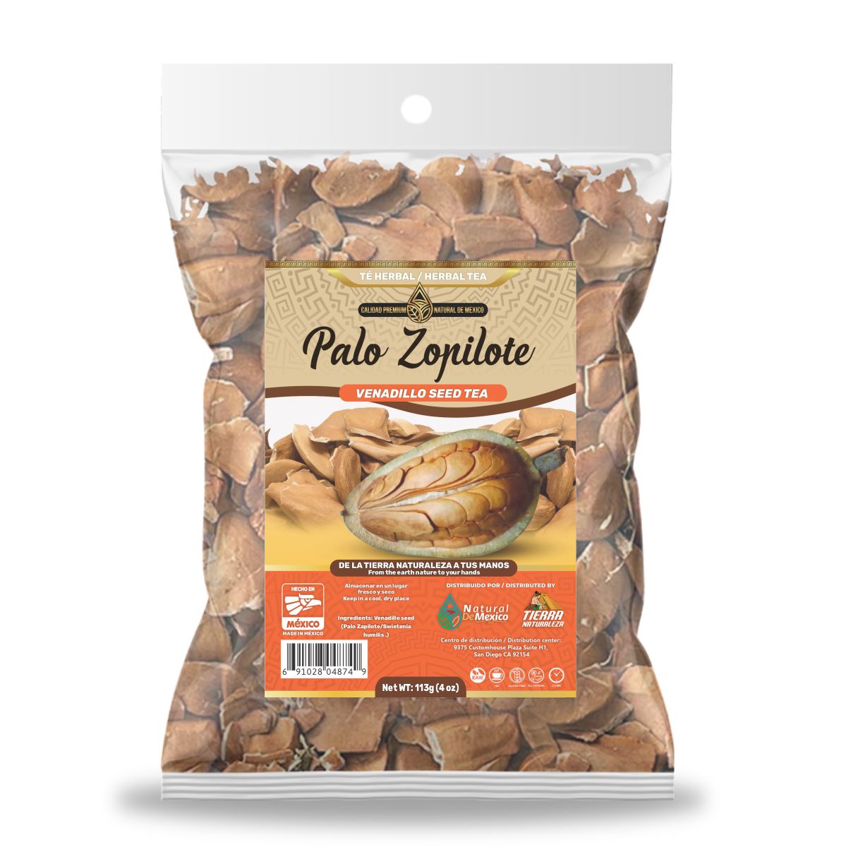 Palo de Zopilote Té Herbal 113g - 4 oz / Venadillo Seed Herbal Tea 113g - 4 oz