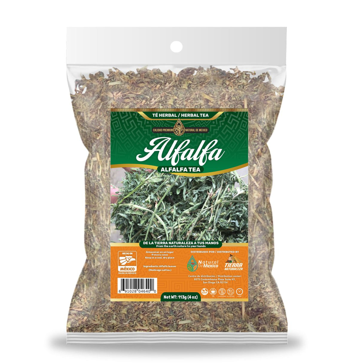 Alfalfa Té Herbal 113g - 4 oz / Alfalfa Herbal Tea 113g - 4oz