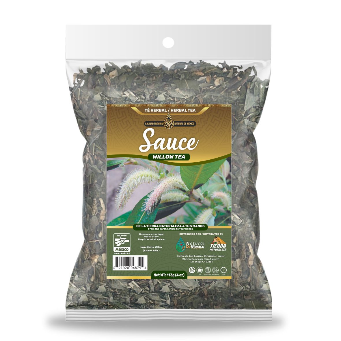 Sauce Té Herbal 113g - 4 oz / Willow Herbal Tea 113g - 4 oz