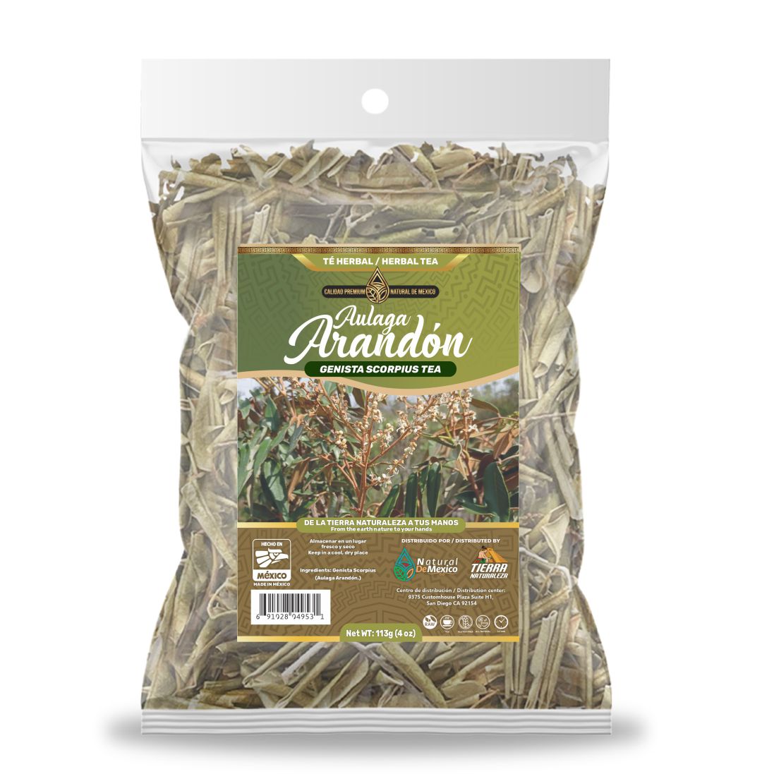 Arandon Té Herbal 113g - 4 oz / Genista Scorpius Herbal Tea 113g - 4 oz