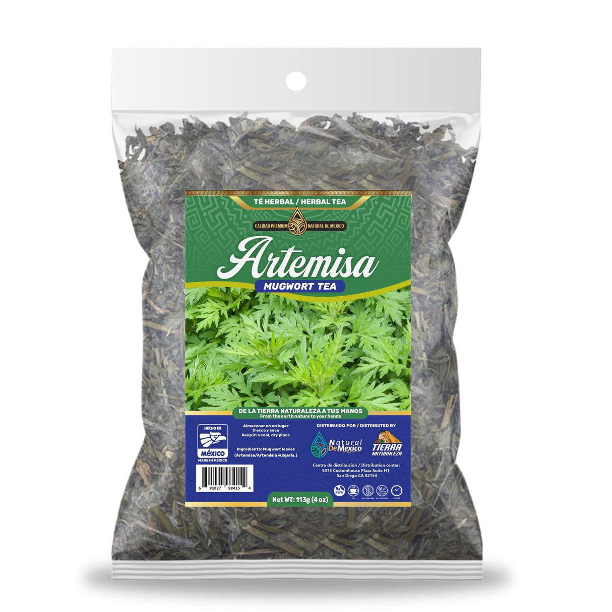 Artemisa Té Herbal 113g - 4 oz / Mugwort Te Herbal 113g - 4 oz