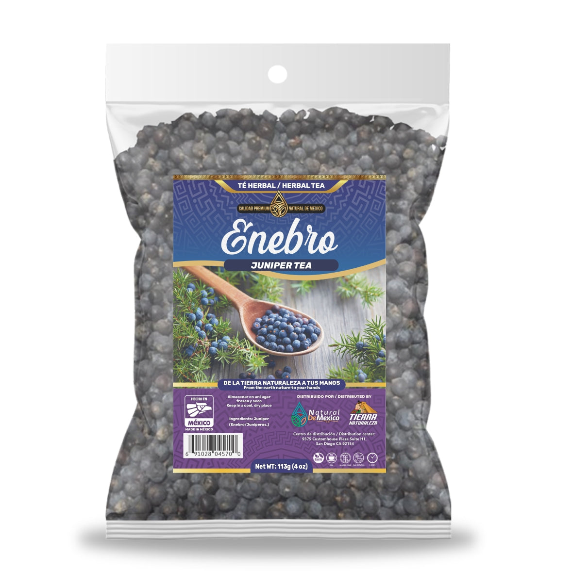 Enebro  Té Herbal 113g - 4 oz / Juniper Herbal Tea 113g - 4 oz