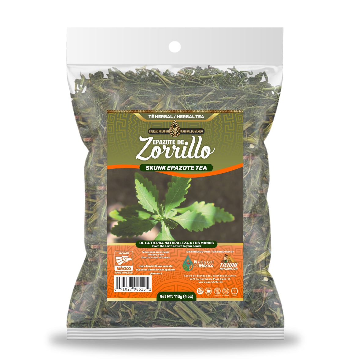 Epazote de Zorrillo  Té Herbal 113g - 4 oz / Skunk Epazote Herbal Tea 113g - 4 oz