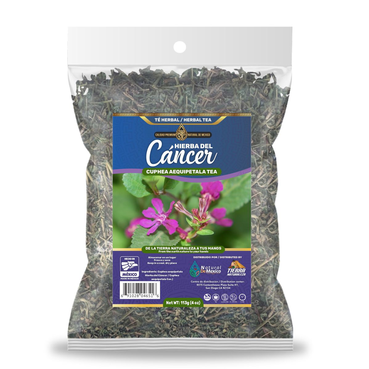 Hierba del Cancer Té Herbal 113g - 4 oz / Cuphea Aequipetala Herbal Tea 113g -4 oz