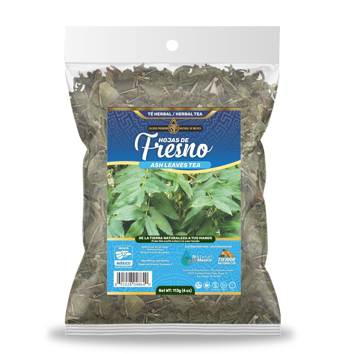 Hojas de Fresno Té Herbal 113g - 4 oz / Ash Leaves Herbal Tea 113g - 4 oz