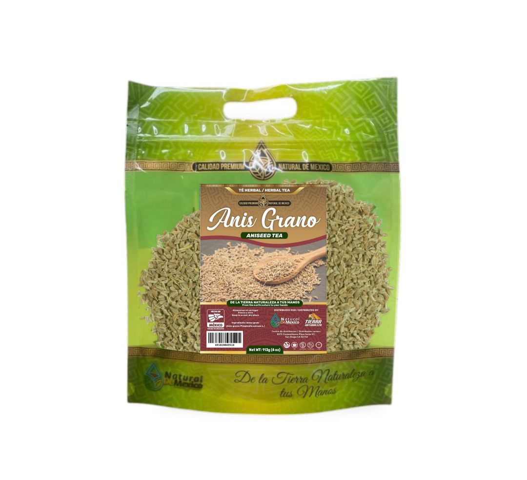 Anis Grano Té Herbal 113g - 4 oz / Aniseed Herbal Tea 113g - 4 oz