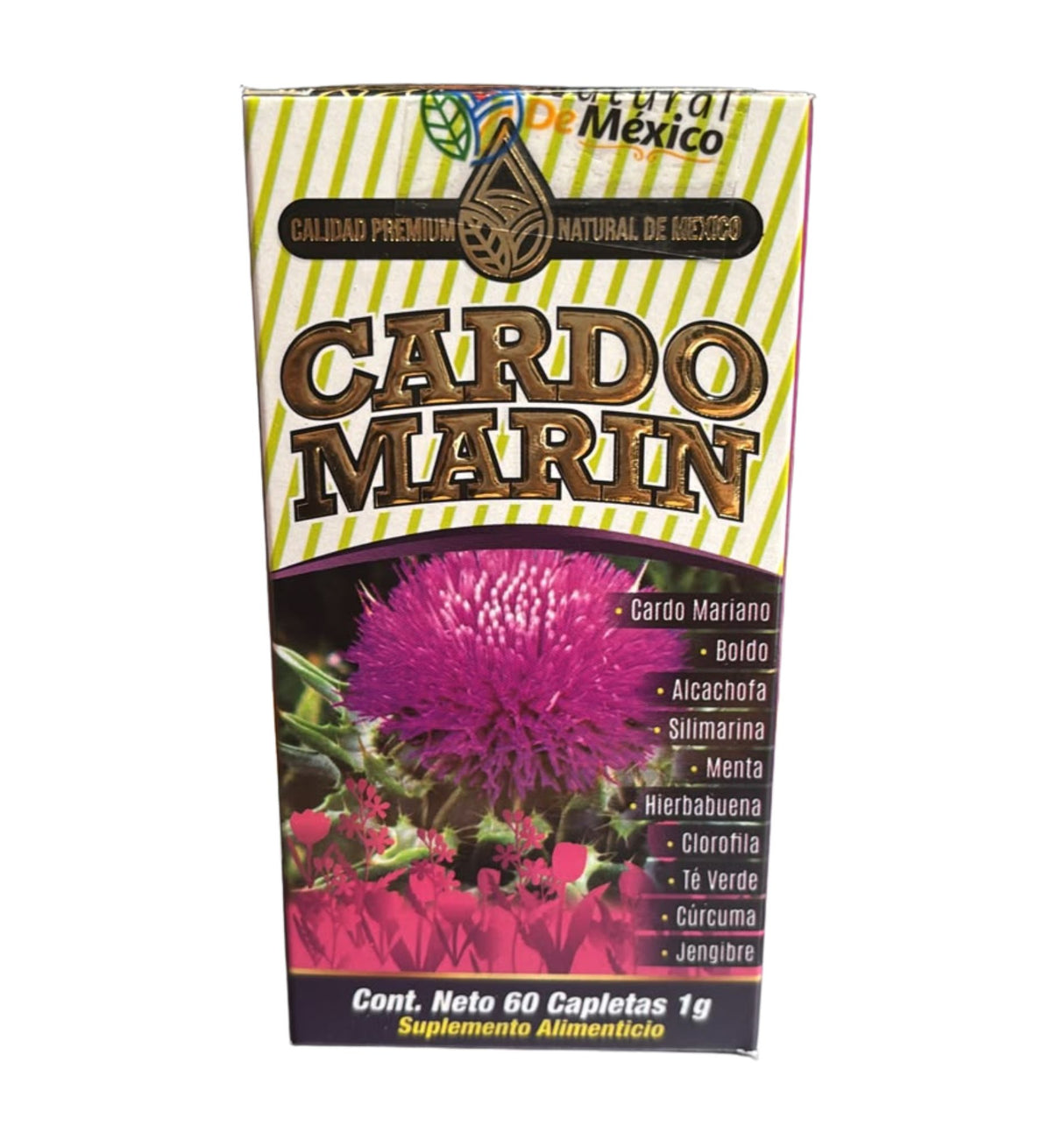 Cardo Marin / 60 caplets 1g / Linea Premium