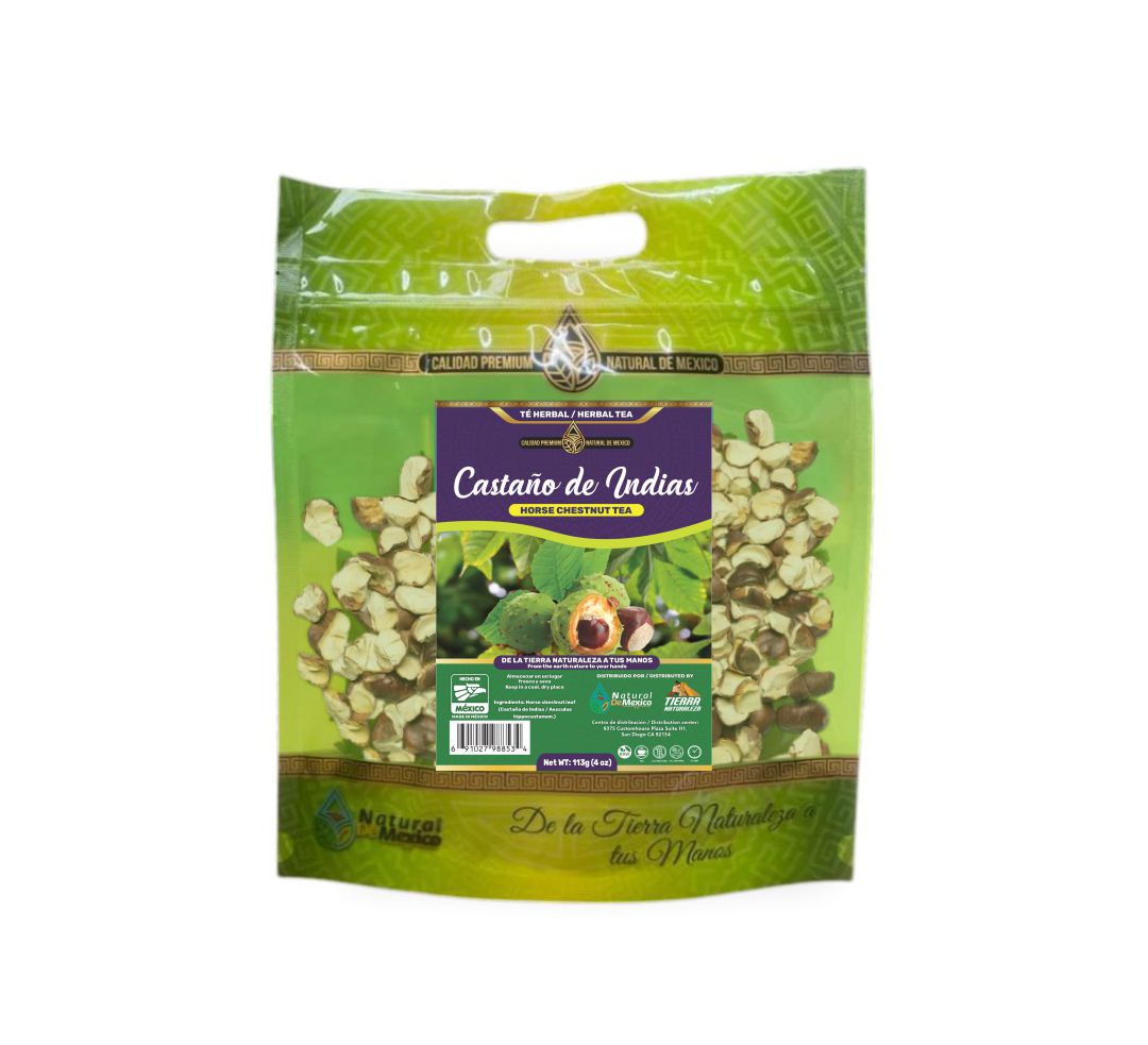 Castano de Indias Té Herbal 113g - 4 oz / Horse Chestnut Herbal Tea 113g - 4 oz