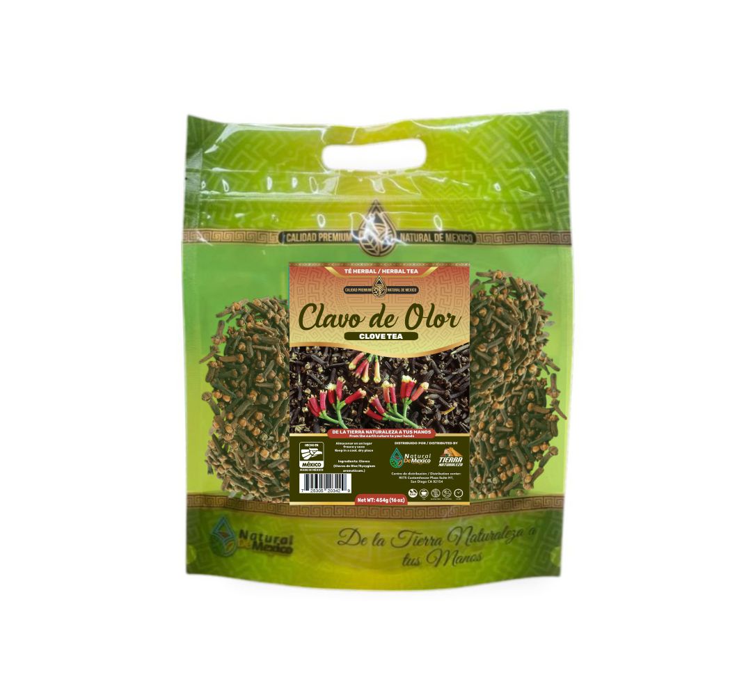 Clavo de Olor Té Herbal 454g - 16 oz / Clove Herbal Tea 454g - 16 oz - Natural de Mexico