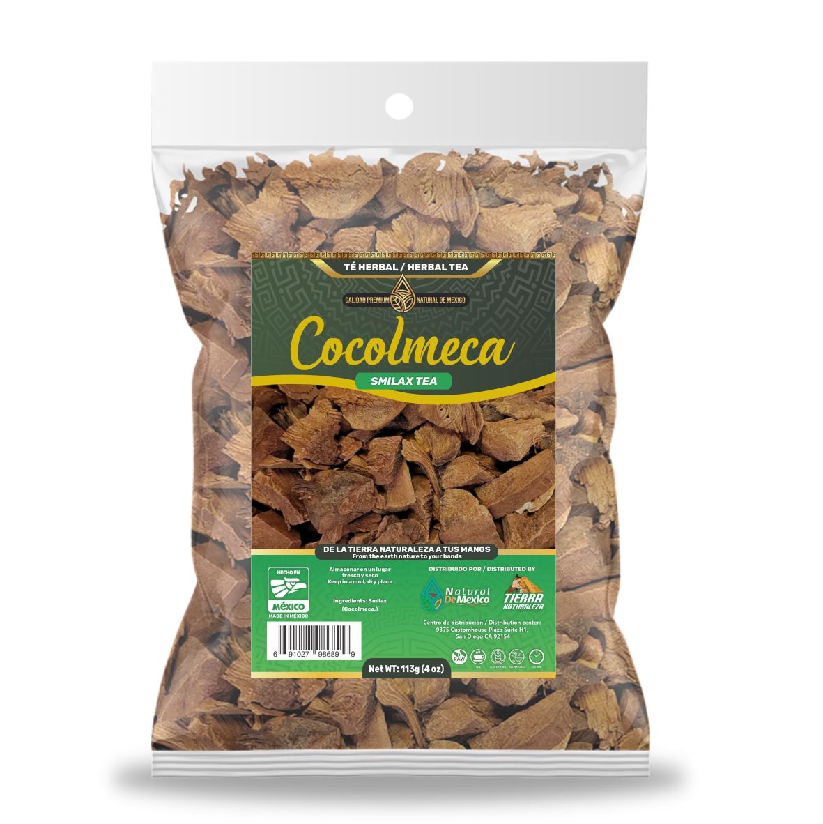 Cocolmeca Té Herbal 113g - 4 oz / Smilax Herbal Tea 113g - 4oz