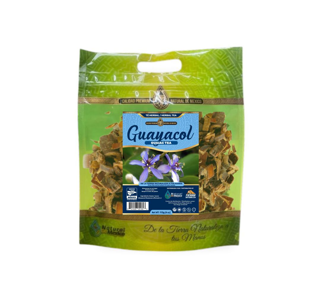Guayacol Té Herbal 113g - 4 oz / Guaiac Herbal Tea 113g - 4 oz - Natural de Mexico