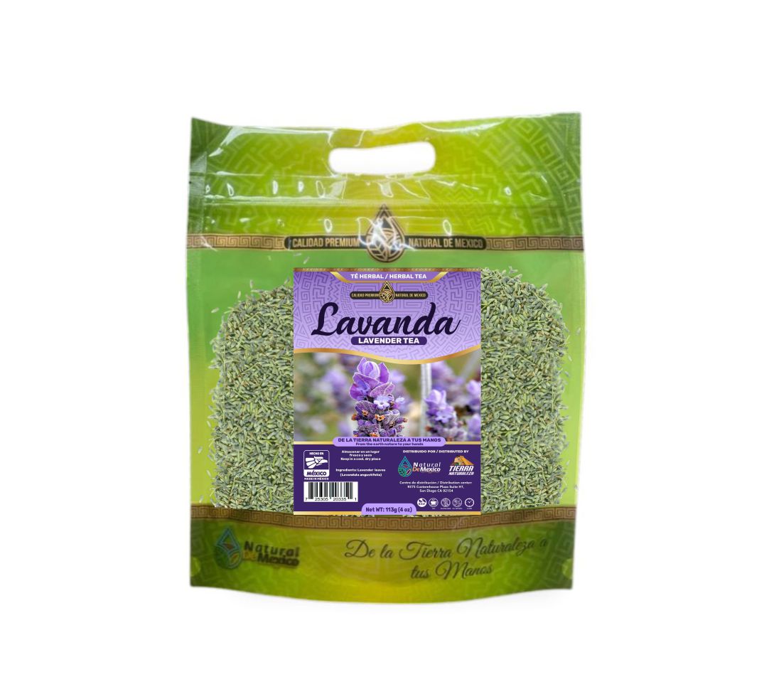 Lavanda Té Herbal 113g - 4 oz / Lavander Herbal Tea 113g - 4 oz - Natural de Mexico