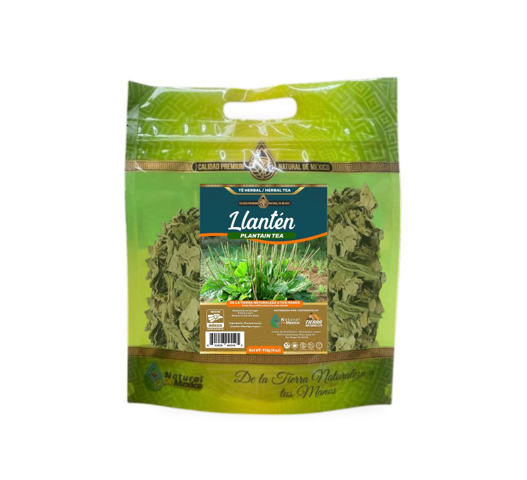 Llanten Té Herbal 113g - 4 oz / Plantain Herbal Tea 113g - 4 oz