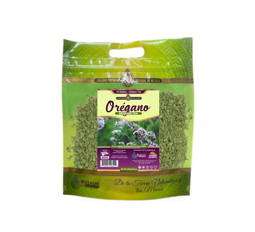 Oregano Té Herbal 454g - 16 oz / Oregano Herbal Tea 454g - 16 oz - Natural de Mexico