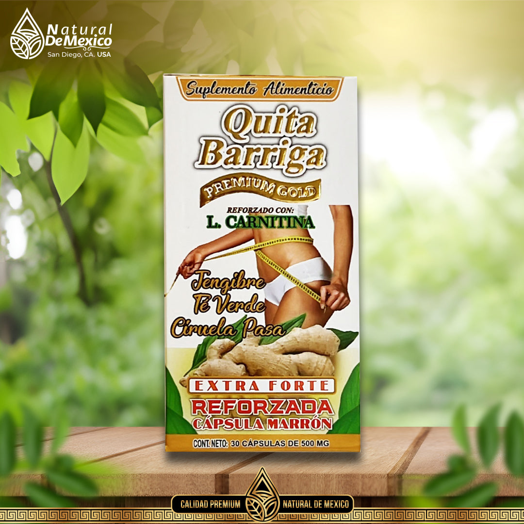 Quita Barriga Extra Forte Suplemento 30 Cápsulas