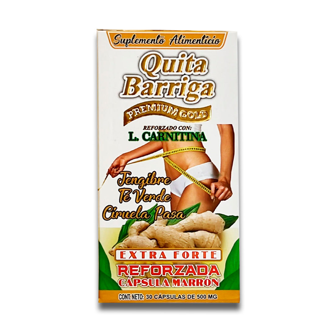 Quita Barriga Extra Forte Suplemento 30 Cápsulas