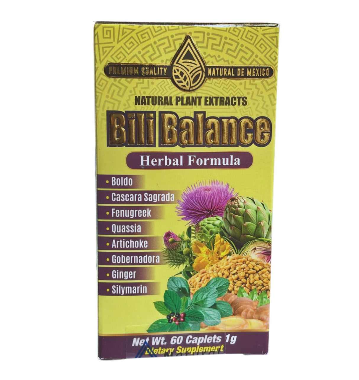 Bili Balance / 60 caplets 1g / Linea Premium