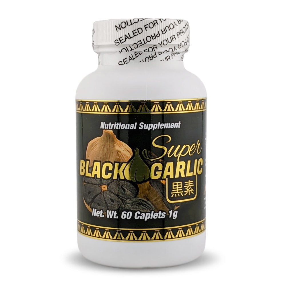 Super Ajo Negro Suplemento Tierra Naturaleza / Super Black Garlic Supplement 60 Caplets