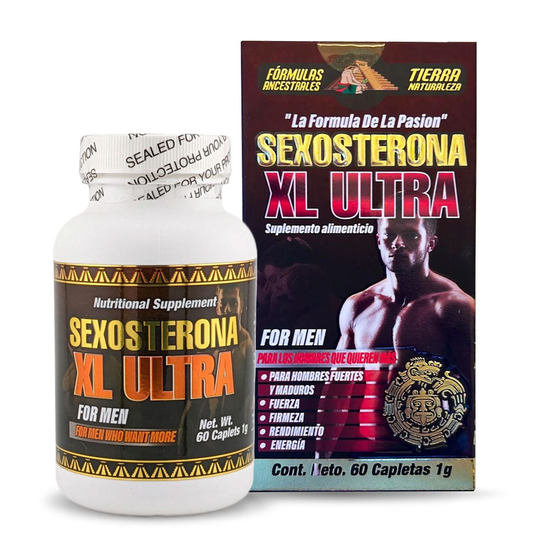 Sexosterona XL Ultra Suplemento Tierra Naturaleza / Sexosterona XL Ultra Supplement 60 Caplets