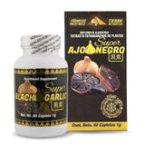 Super Ajo Negro Suplemento Tierra Naturaleza / Super Black Garlic Supplement 60 Caplets