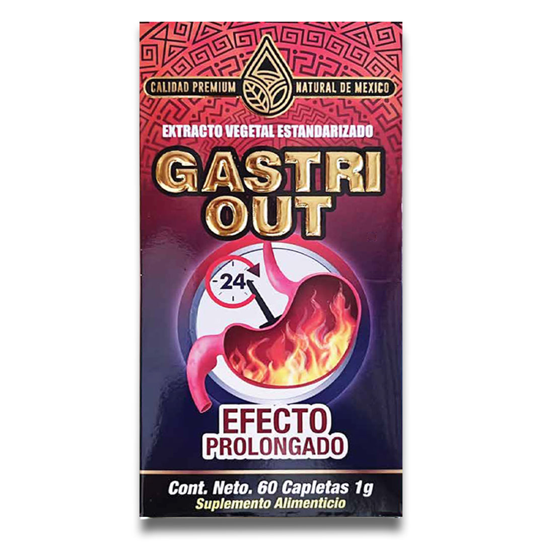 Gastri Out Suplemento Premium / GastriOut Premium Supplement 60 Capletas