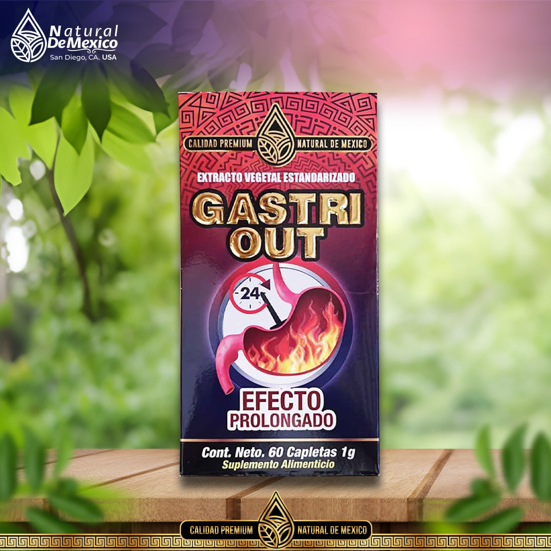 Gastri Out Suplemento Premium / GastriOut Premium Supplement 60 Capletas