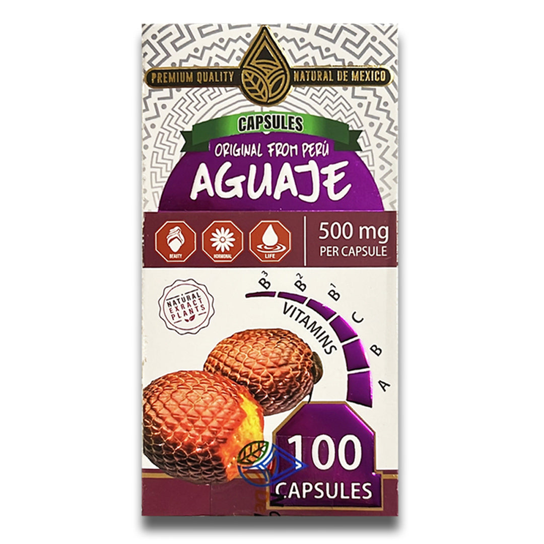 Aguaje Suplemento Premium / Aguaje Premium Supplement 100 Cápsulas