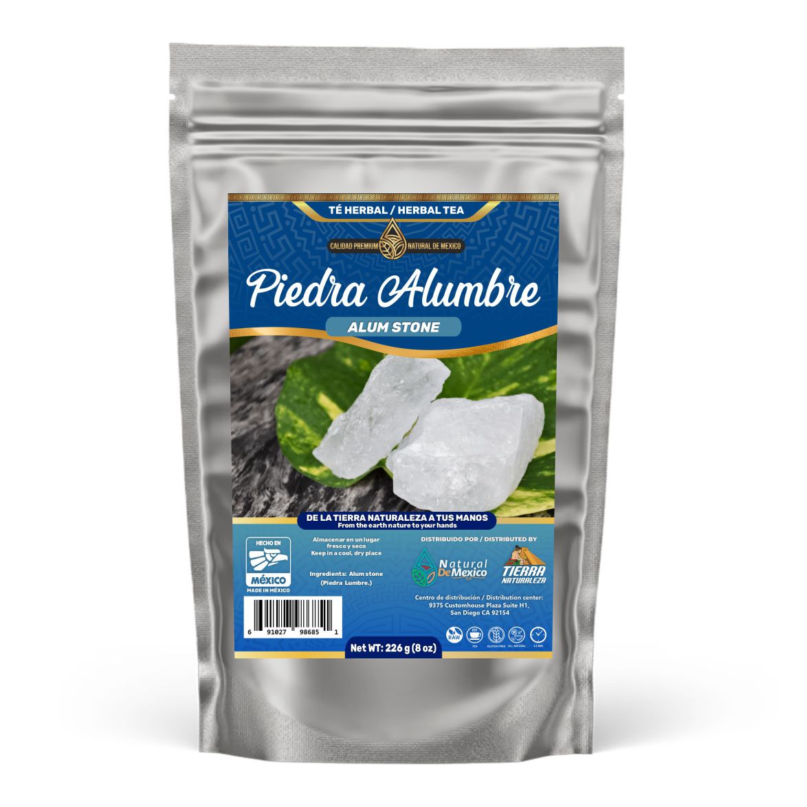 Piedra Alumbre 226g - 8 oz / Alum Stone 226g - 8 oz