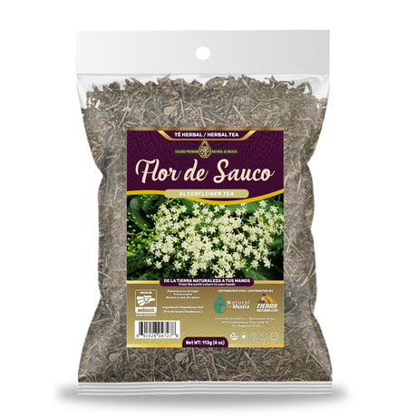 Flor de Sauco Té Herbal 113g - 4 oz / Elderflower Herbal Tea 113g - 4 oz