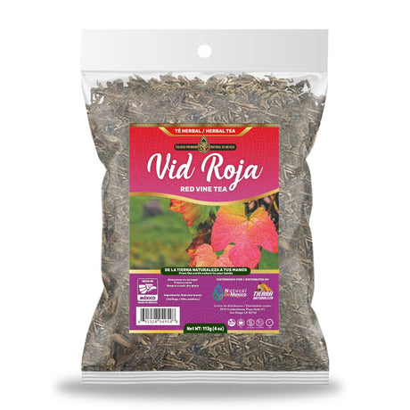 Vid Roja Té Herbal 113g - 4 oz /Red Vine Herbal Tea 113g - 4 oz
