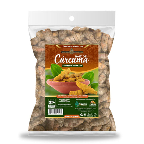 Curcuma Raiz Té Herbal 113g - 4 oz /Turmeric Root Herbal Tea 113g - 4 oz - Natural de Mexico