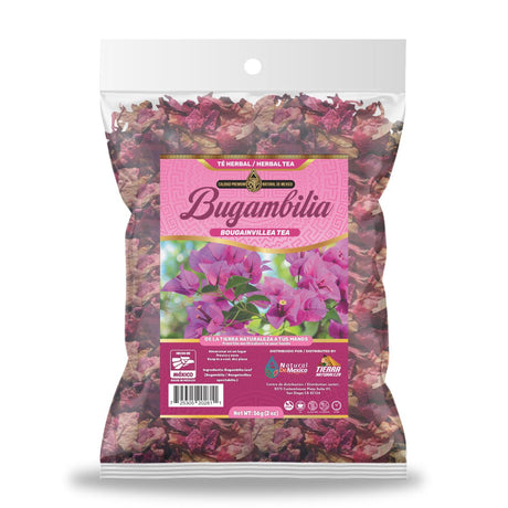 Bugambilia Té Herbal 56g - 2 oz / Bougainvillea Herbal Tea 56g - 2 oz - Natural de Mexico