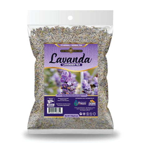 Lavanda Té Herbal 113g - 4 oz / Lavander Herbal Tea 113g - 4 oz - Natural de Mexico