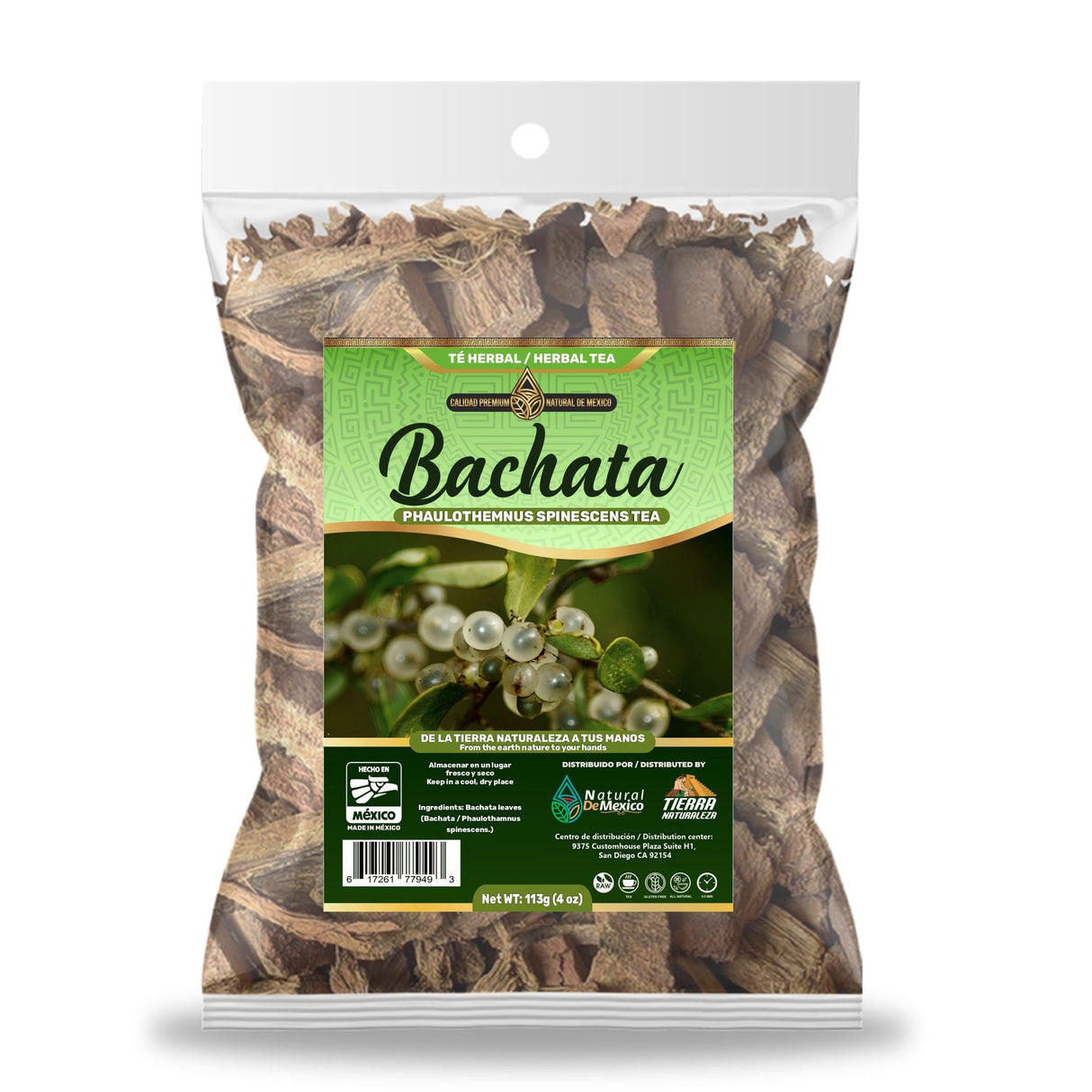 Bachata Té Herbal 113g - 4 oz / Phaulothamnus spinescens Herbal Tea 113g - 4 oz - Natural de Mexico