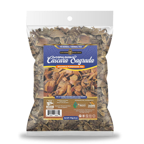 Cascara Sagrada Té Herbal 113g - 4 oz / Rhamnus Purshiana Herbal Tea 113g - 4 oz