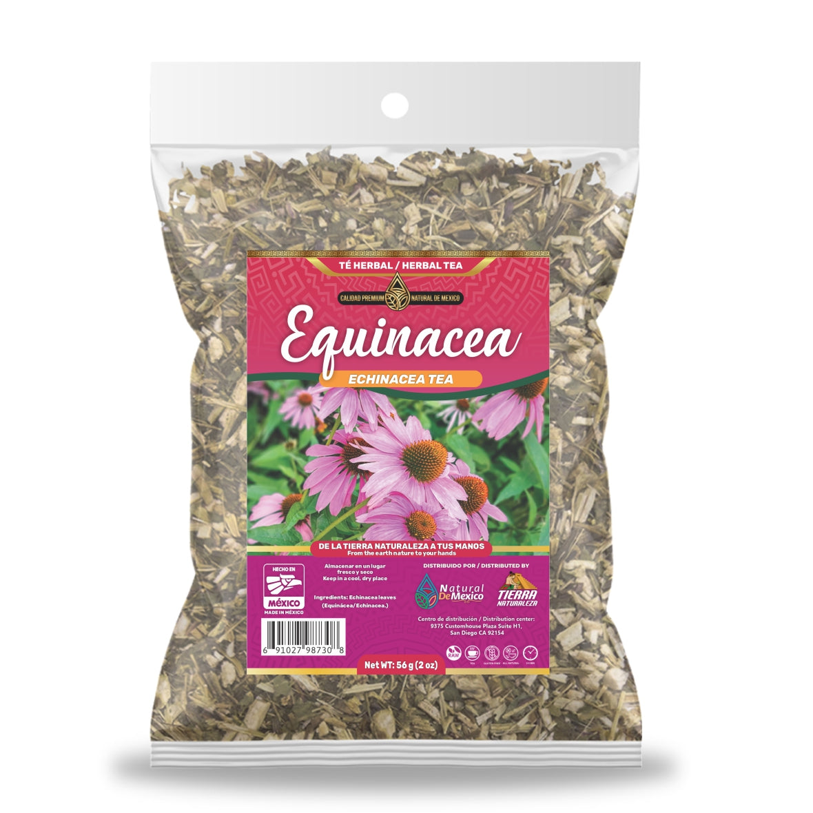 Equinacea  Té Herbal 56g - 2 oz / Echinacea Herbal Tea 56g - 2 oz