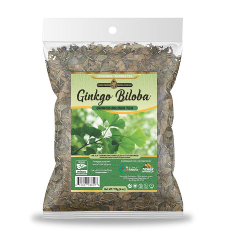 Ginkgo Biloba  Té Herbal 113g - 4 oz / Ginkgo Biloba Herbal Tea 113g - 4 oz