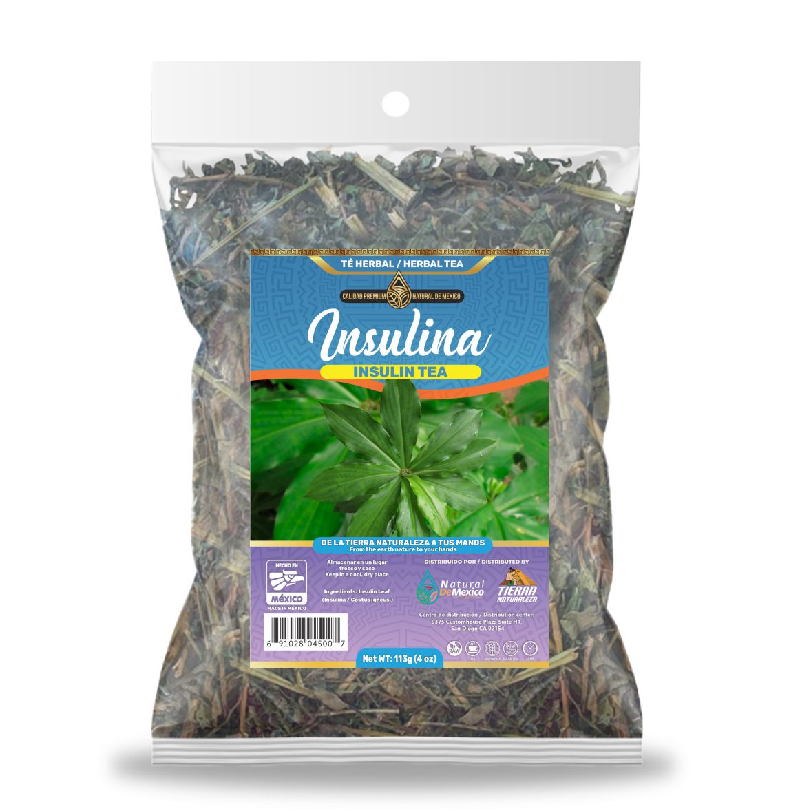 Insulina Té Herbal 113g - 4 oz / Insulin Herbal Tea 113g - 4oz