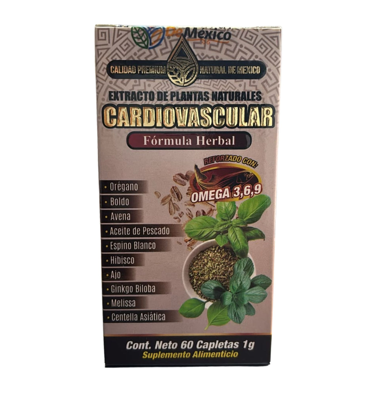 Cardiovascular / 60 caplets 1g / Linea Premium