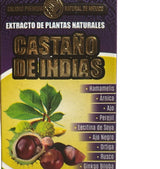 Castaño de Indias / 60 caplets 1g / Linea Premium