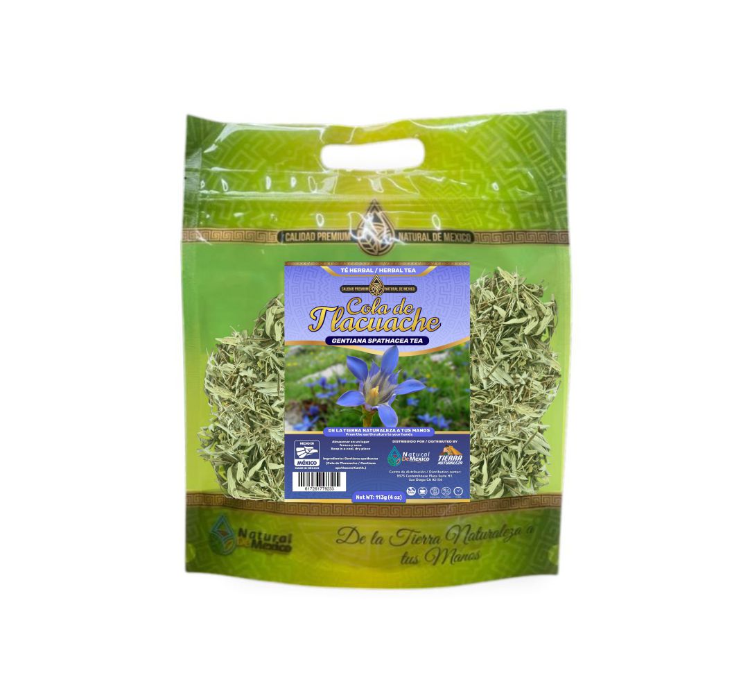Cola de Tlacuache Té Herbal 113g - 4 oz / Gentiana Spathacea  Herbal Tea 113g - 4 oz