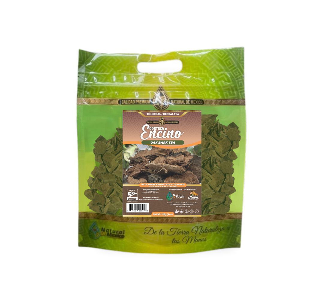 Corteza de Encino Té Herbal 113g - 4 oz / Oak Bark Herbal Tea 113g - 4oz