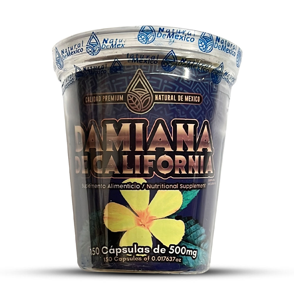 Damiana Supplement from California Supplement 150 Capsules