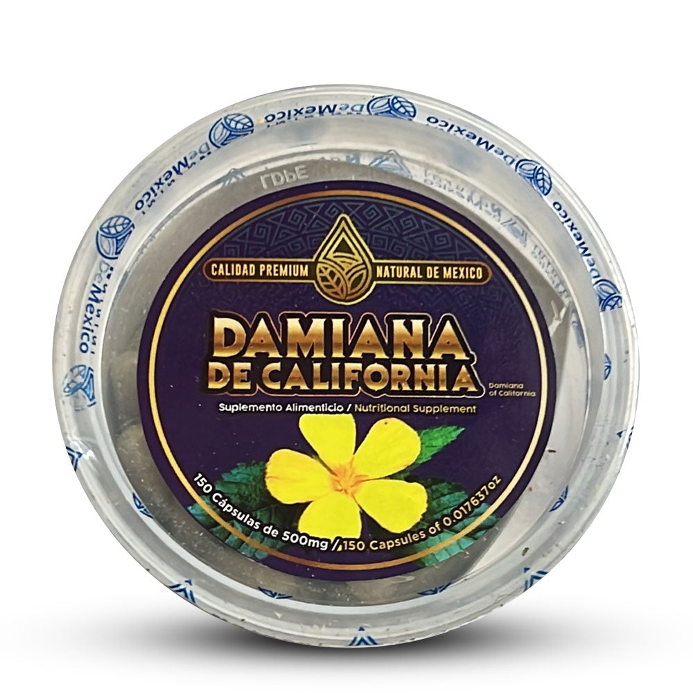 Damiana Supplement from California Supplement 150 Capsules