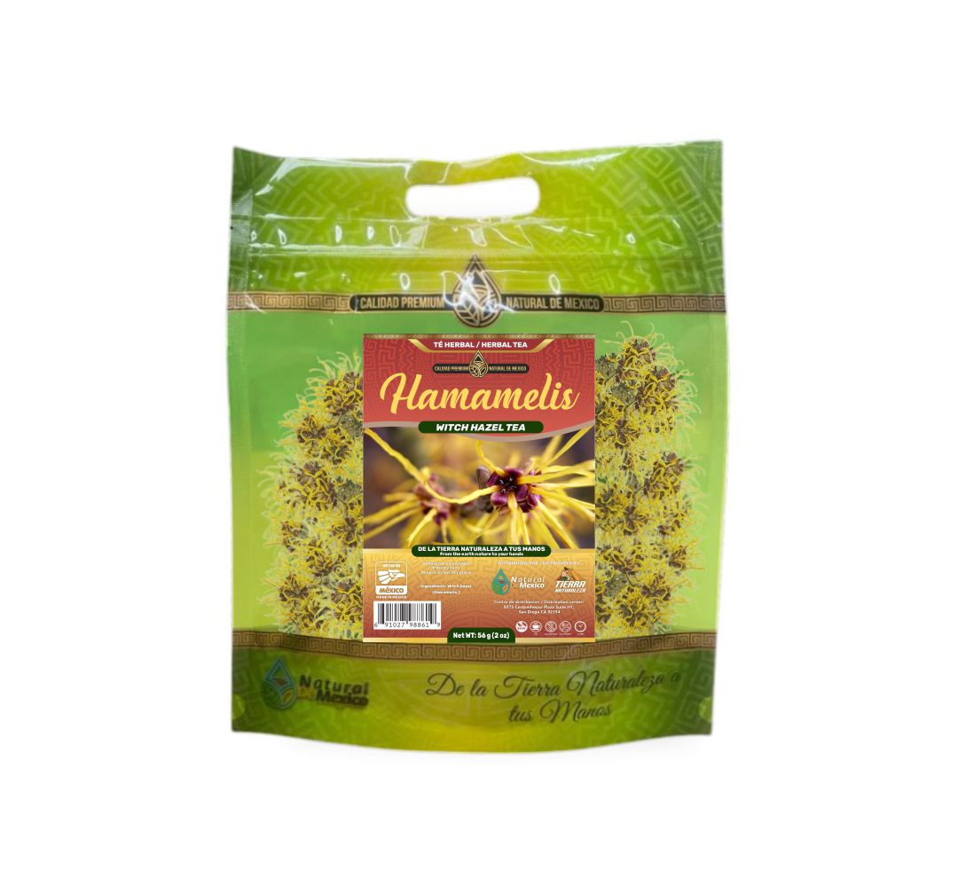 Hamamelis  Té Herbal 56g - 2 oz / Witch Hazel Herbal Tea 56g - 2 oz
