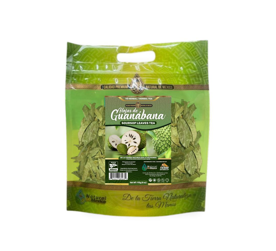 Hojas de Guanabana Té Herbal 113g - 4 oz / Soursop Leaves Herbal Tea 113g - 4 oz