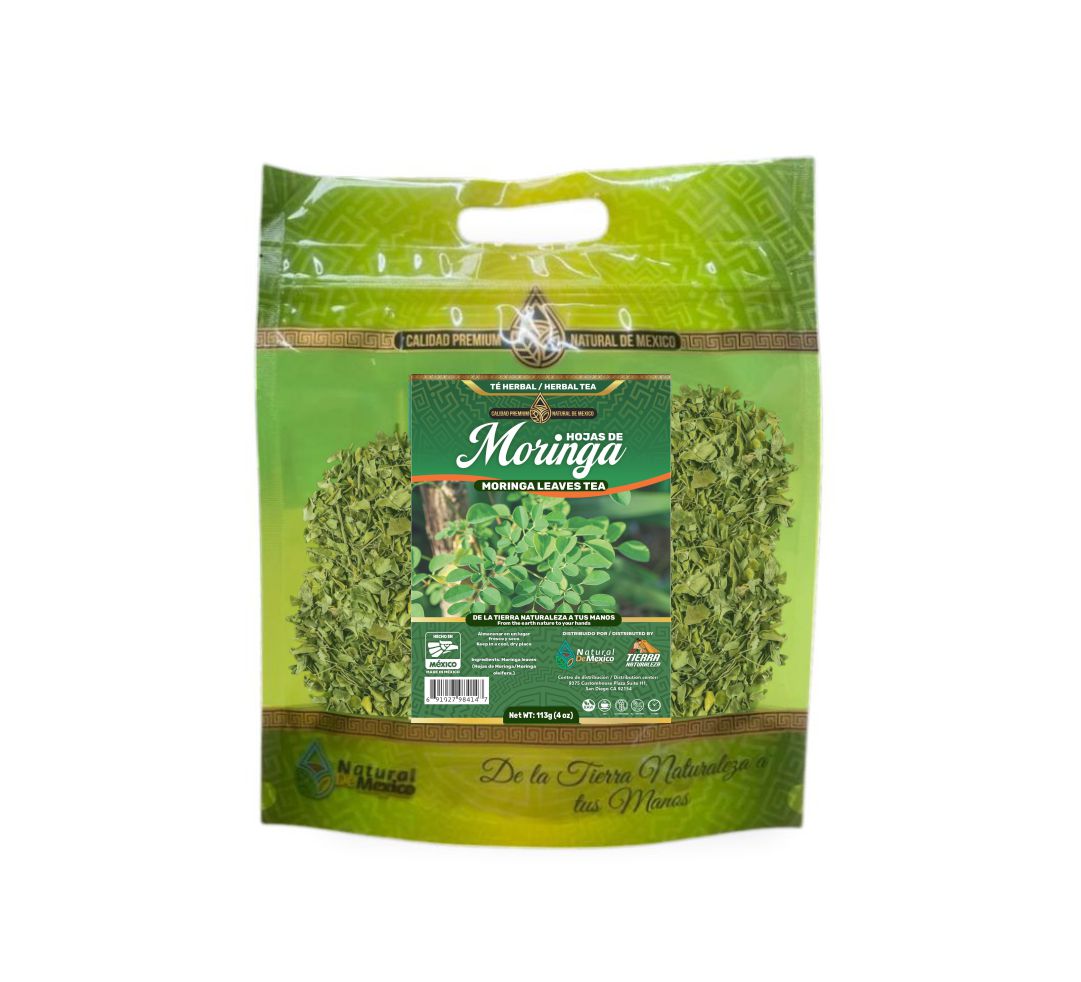 Hojas de Moringa Té Herbal 113g - 4 oz / Moringa Leaves Herbal Tea 113g - 4oz