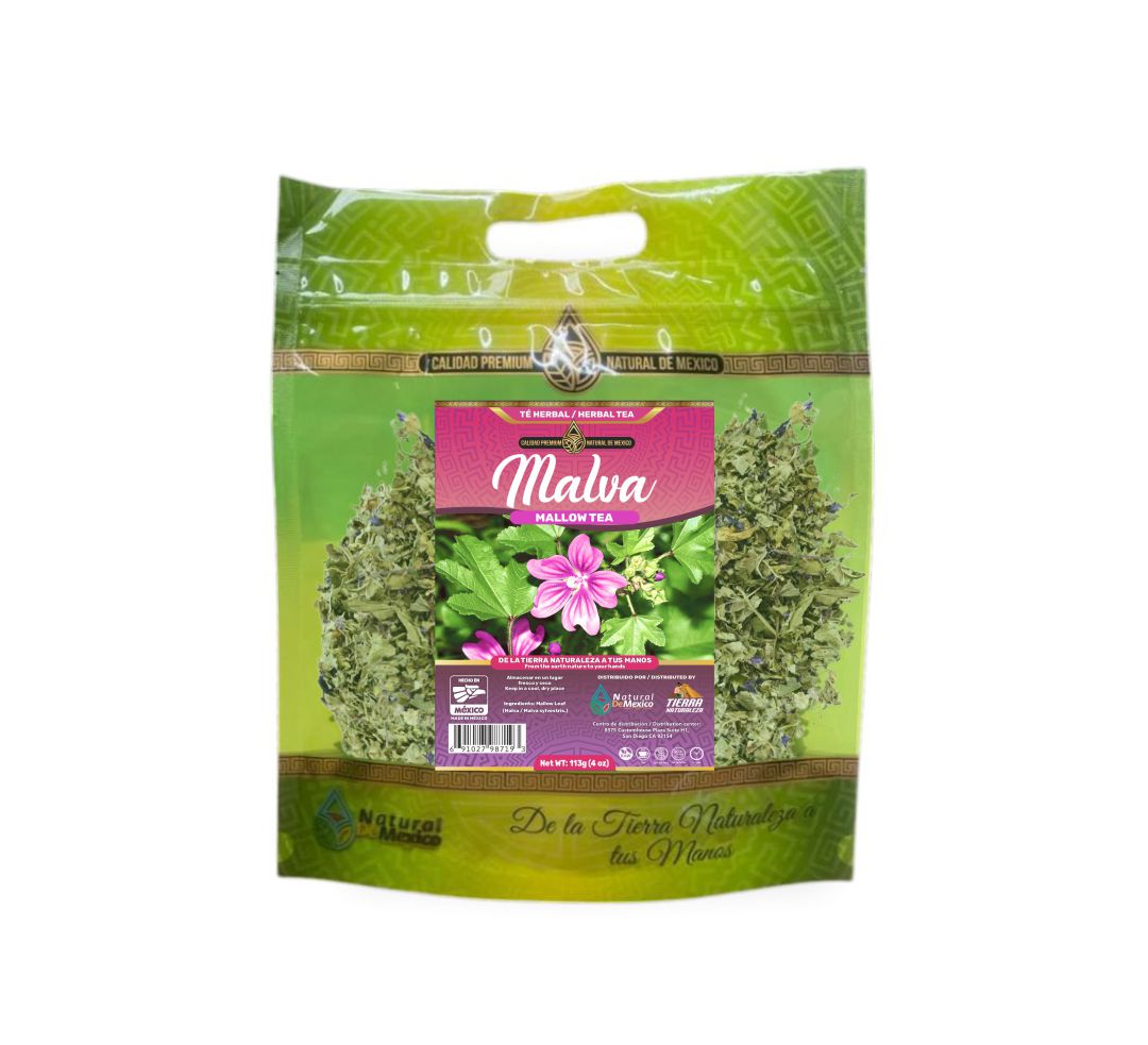 Malva Té Herbal 113g - 4 oz / Mallow Herbal Tea 113g - 4 oz
