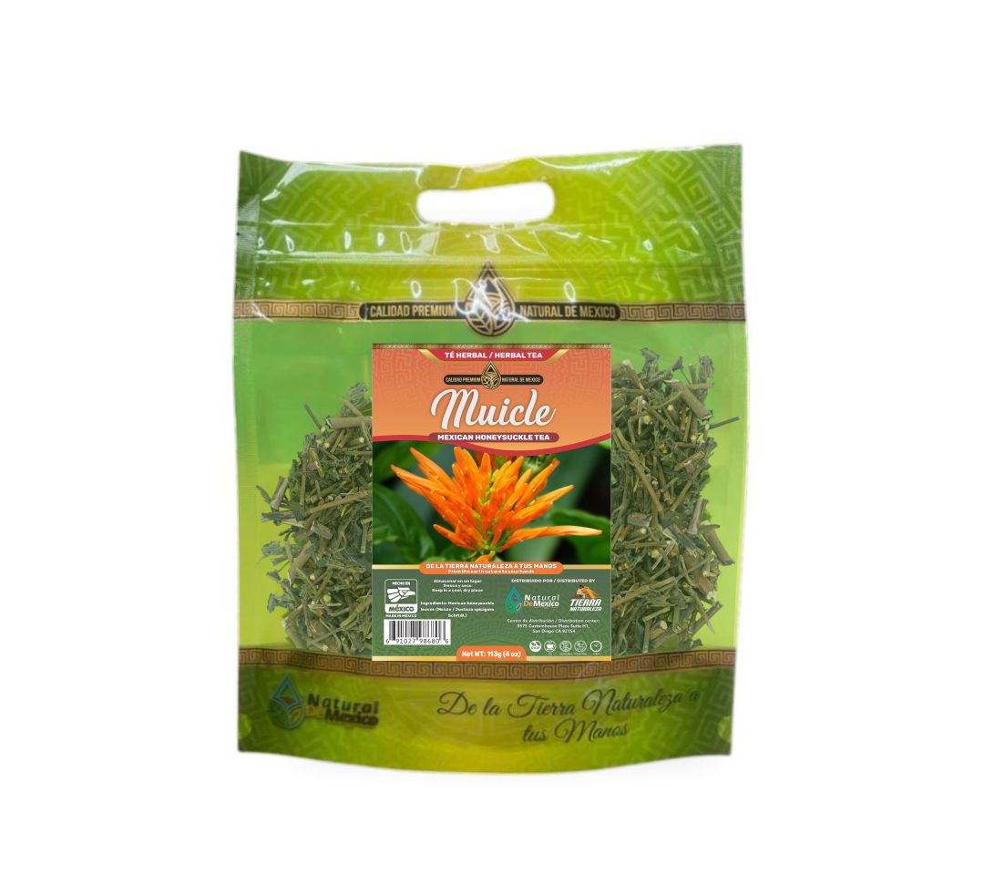 Muicle Té Herbal 113g - 4 oz / Mexican Honeysuckle Herbal Tea 113g - 4 oz