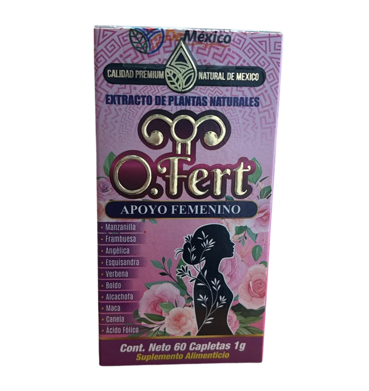 O. Fert   / 60 caplets 1g / Linea Premium